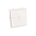 ConaSmyle Olive 2Module Dual Bell Push Switch White (Ref. No. M-116)