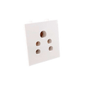ConaSmyle Olive 2 in 1 Socket 6A 2Module 240V~White (Ref. No. M-120)