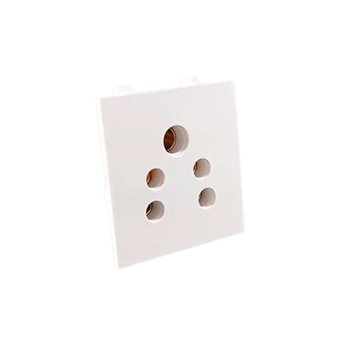 ConaSmyle Olive 2 in 1 Socket 6A 2Module 240V~White (Ref. No. M-120)