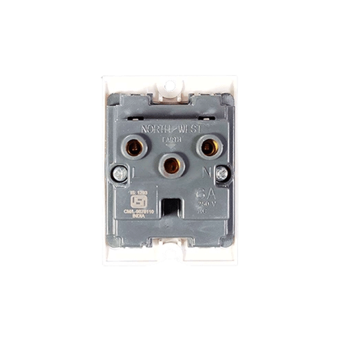 Wipro, North-West 2/3 Socket 2 Module 6A, 240V~ (Ref No. M1212-PLUS)