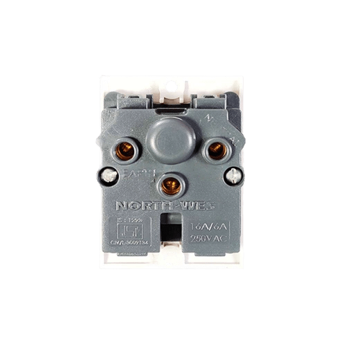 Wipro, North-West 6-16A, Socket 2Module 240V~ (Ref No. M1332-PLUS)