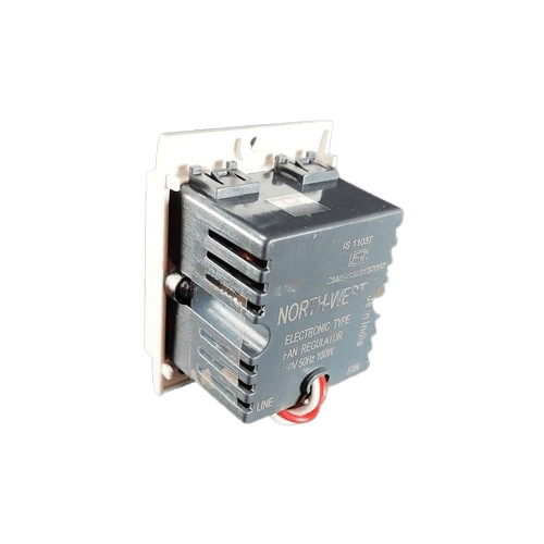Wipro, North-West Fan Regulator 4 position Step 50Hz 2Module 230V (Ref No. M1800)