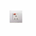 WIPRO NORTH WEST 6AMP 3/2 PUSH BUTTON INTEGRAL SOCKET (Ref no: M3012 Plus)