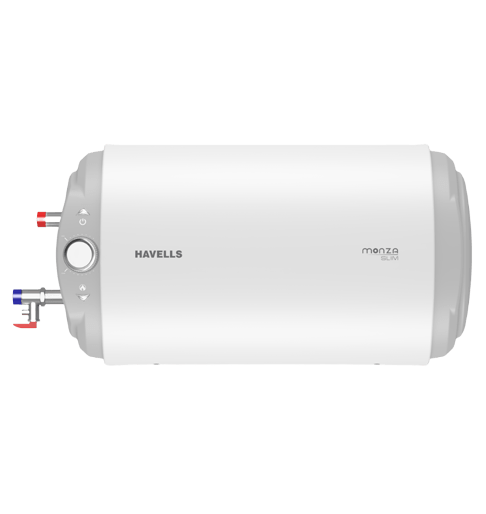 Havells Monza Slim 15 Liters (White) Horizontal with Left side configuration