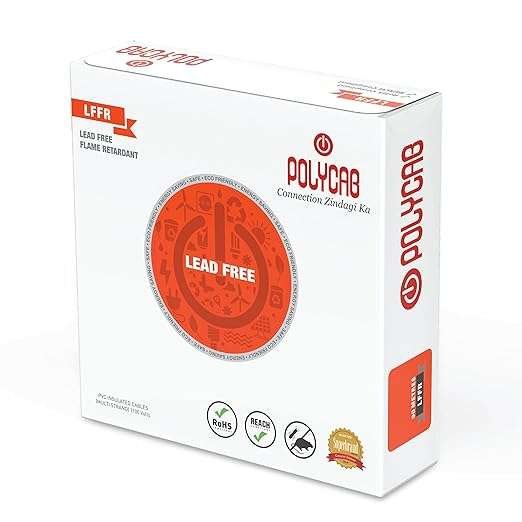 Polycab Optima Plus FR-LF Wire 0.75 sqmm PVC Insulated Industrial Cables (Multi Strand)