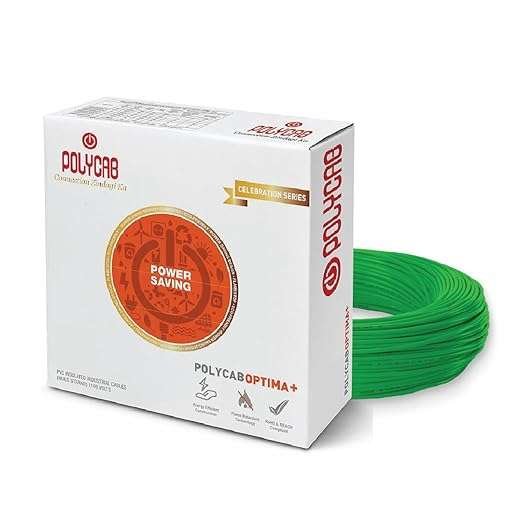 Polycab Optima Plus FR-LF Wire 0.75 sqmm PVC Insulated Industrial Cables (Multi Strand)
