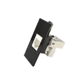 Oreva Jett Black Cat 6 Internet Socket 1 Module (Ref No. JST-7287)