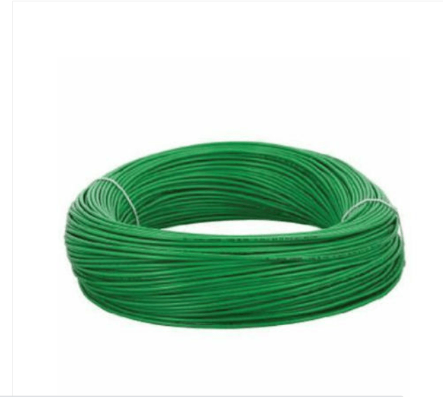 Polycab 1 Sq. mm Single Core FLAME RETARDANT LOW SMOKE AND HALOGEN(FR-LSH) PVC Insulated Cable 300m Green