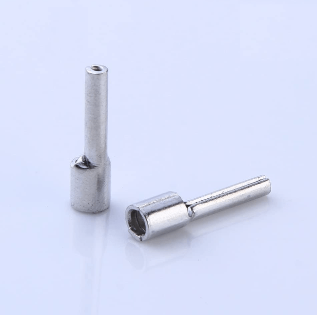 Crimping Pin Type Copper Lugs Silver. [Pack of 50 Nos.]