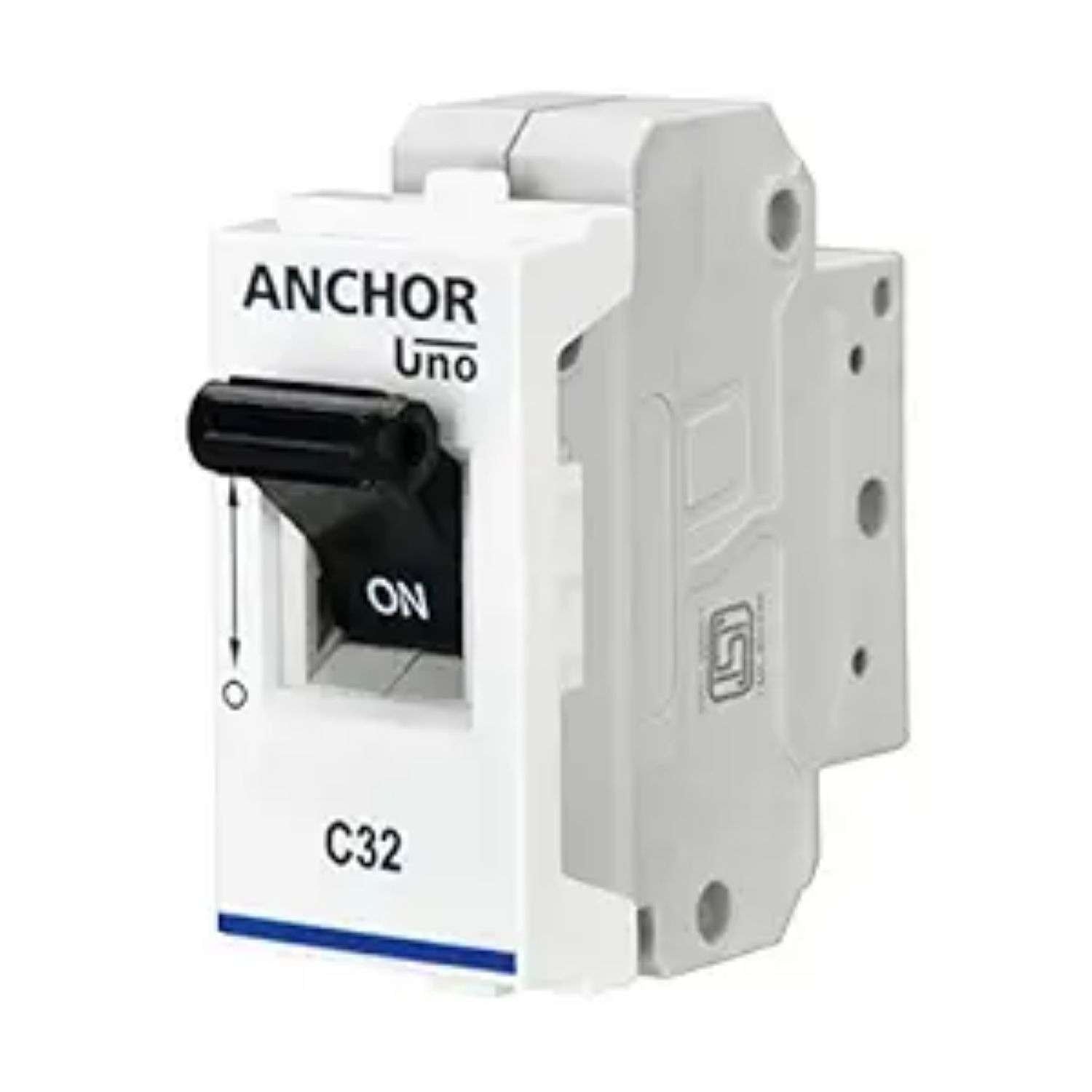 Anchor Penta UNO Mini Modular 32A SP MCB 1 Module (Ref. No. 65985-WH)