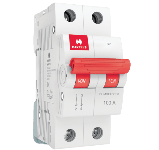 Havells EURO-II ISOLATOR DP (Douple Pole) 100A and 125A