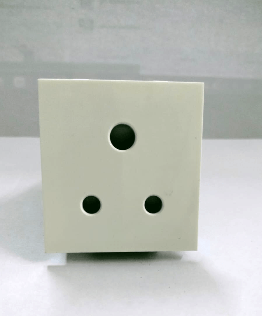 Greatwhite Fiana 6A White 3 Pin Socket, (Ref no 20232-Wh)