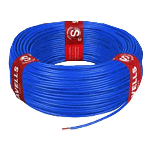 Havells LifeLine Plus Wire 10.0 Sqmm HRFR PVC Insulated Flexible Cables, Length: 100M