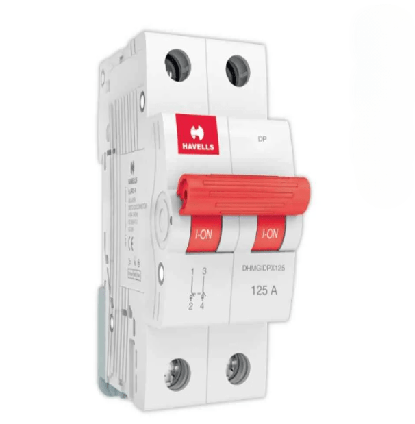 Havells EURO-II ISOLATOR DP (Douple Pole) 100A and 125A