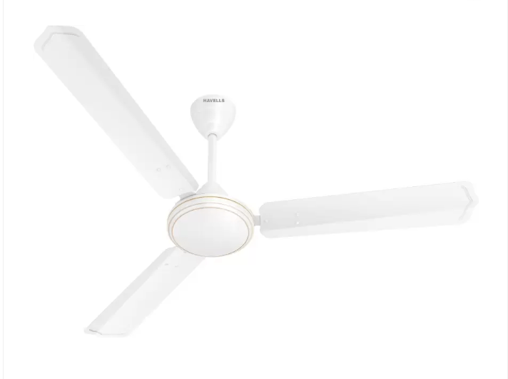 HAVELLS Thrill Air ES 1200 mm 3 Blade Ceiling Fan (White | Pack of 1)