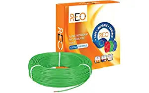 REO Single Core FR PVC Insulated Copper Conductor (Unsheathed) Flexible 90meter Cable 6.0 sq. mm