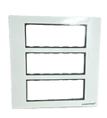 Logicstar Cover Plate 18 Module Natural White (Ref. No. Logic001)