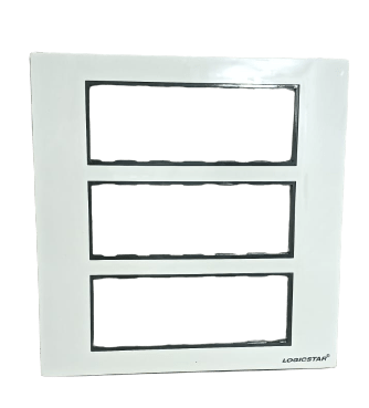Logicstar Cover Plate 18 Module Natural White (Ref. No. Logic001)