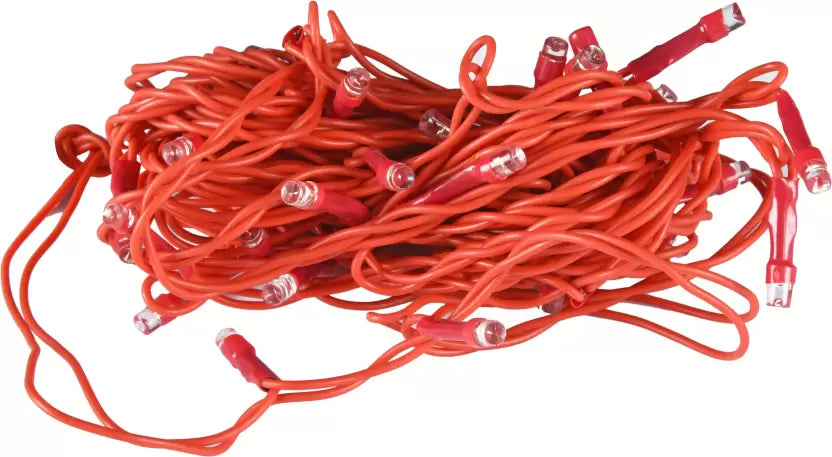 Orient Electric 46 LEDs 10 m Red Rice Lights (Pack of 1)