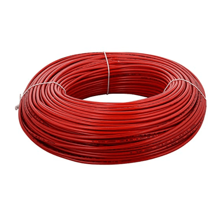 RayVolt Wire 1.5 Sqmm FR PVC with XLPE Double Insulated Cable, Length: 90Mtr