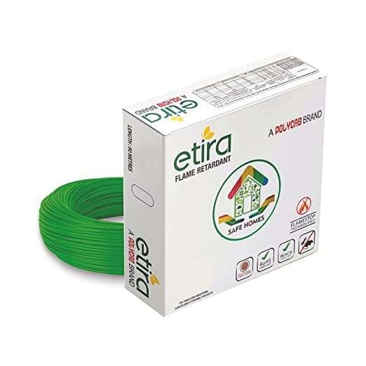 Polycab Etira Wire 1.5 sqmm PVC Insulated Industrial Cables (Multi Strand) - FR 90Mtr
