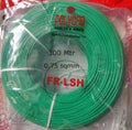 Polycab 0.75 Sq. mm Single Core FLAME RETARDANT LOW SMOKE AND HALOGEN(FR-LSH) PVC Insulated Cable 300m Green
