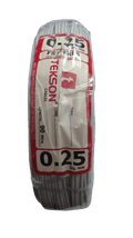 Tekson White Parallel Wire FR PVC Housing Wire, 0.25 Sqmm Length: 90M