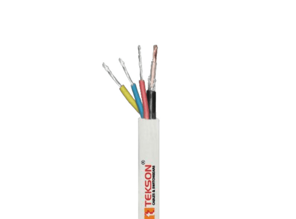 Tekson CCTV wire 3+1 & 4+1 Normal Solid Copper Wire