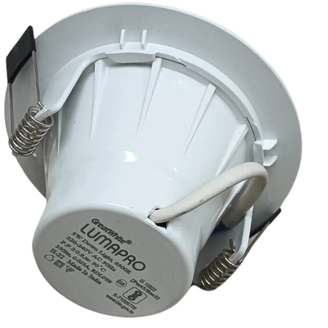 Greatwhite Lumapro 5Watt DownLight Delight for POP/False Ceiling