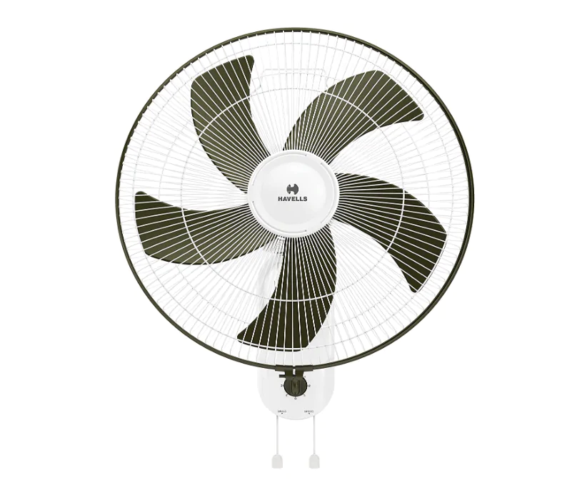 Havells Pentaforce 400mm (White/Green) Wall Fans